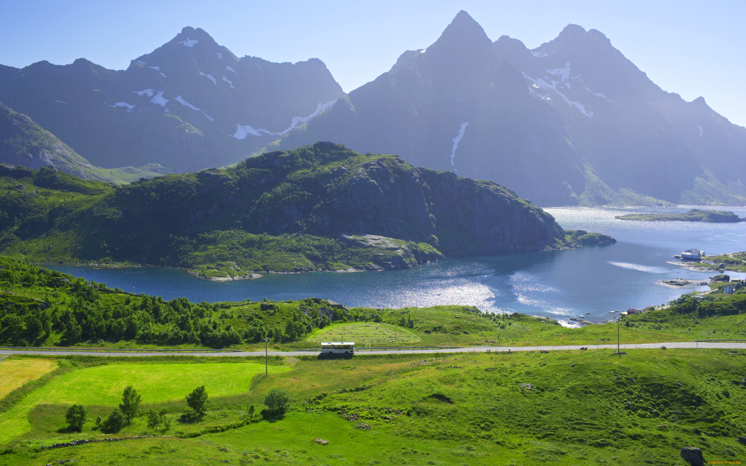 Норвегия горы пейзаж